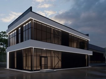 СТО из сэндвич панелей