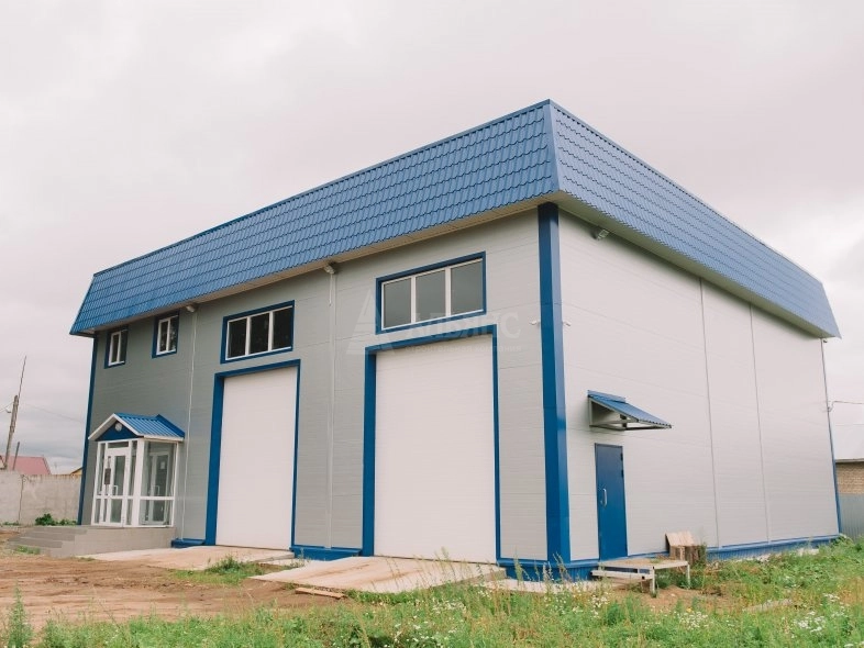 Грузовой автосервис из сэндвич-панелей - фото 10