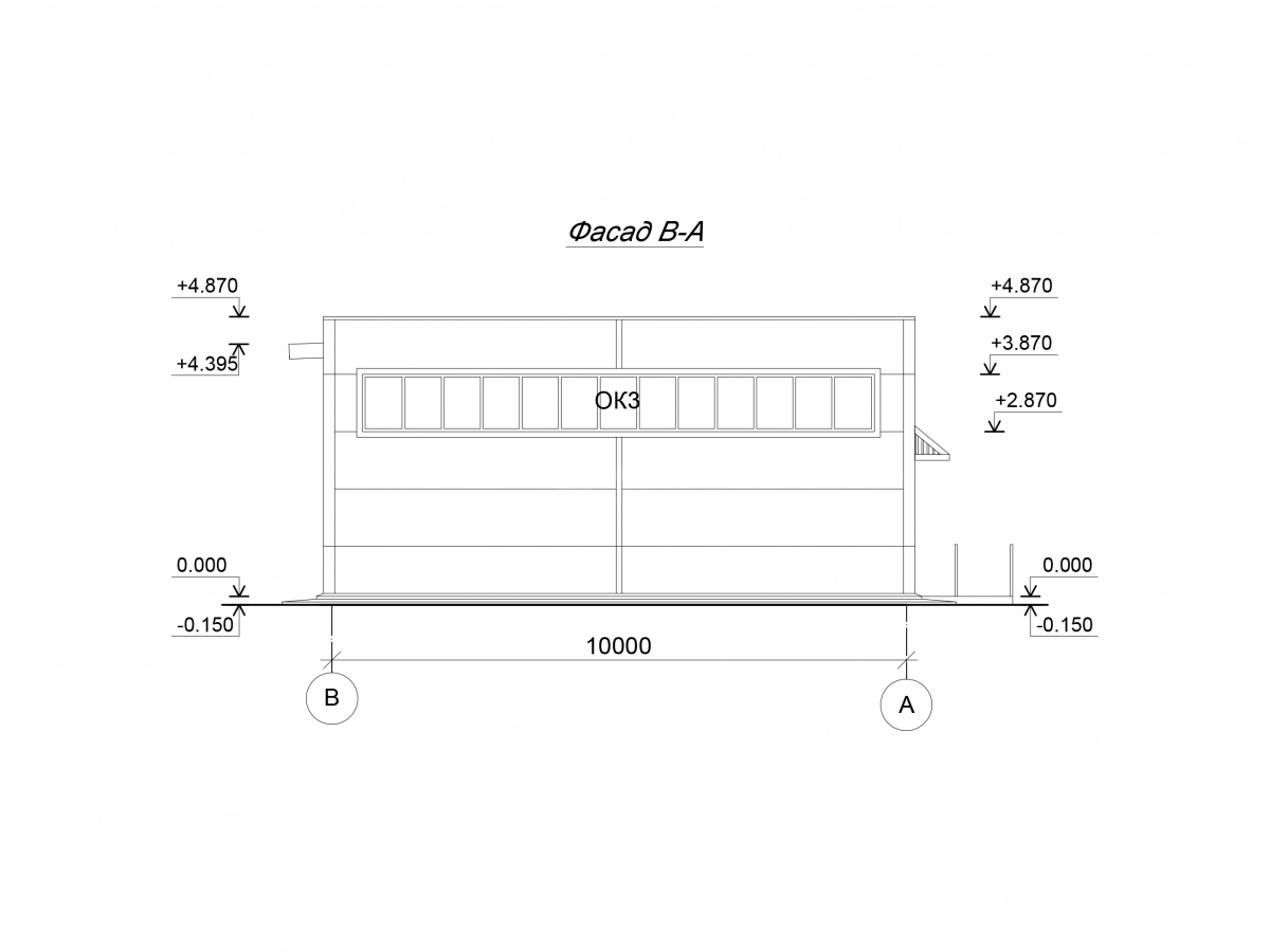 3D визуализация Магазин из сэндвич-панелей - фото 17