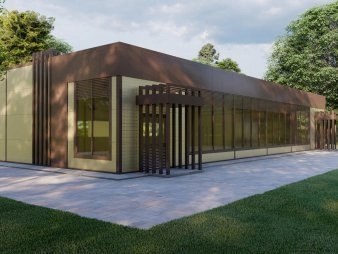 Проект магазина из сэндвич-панелей