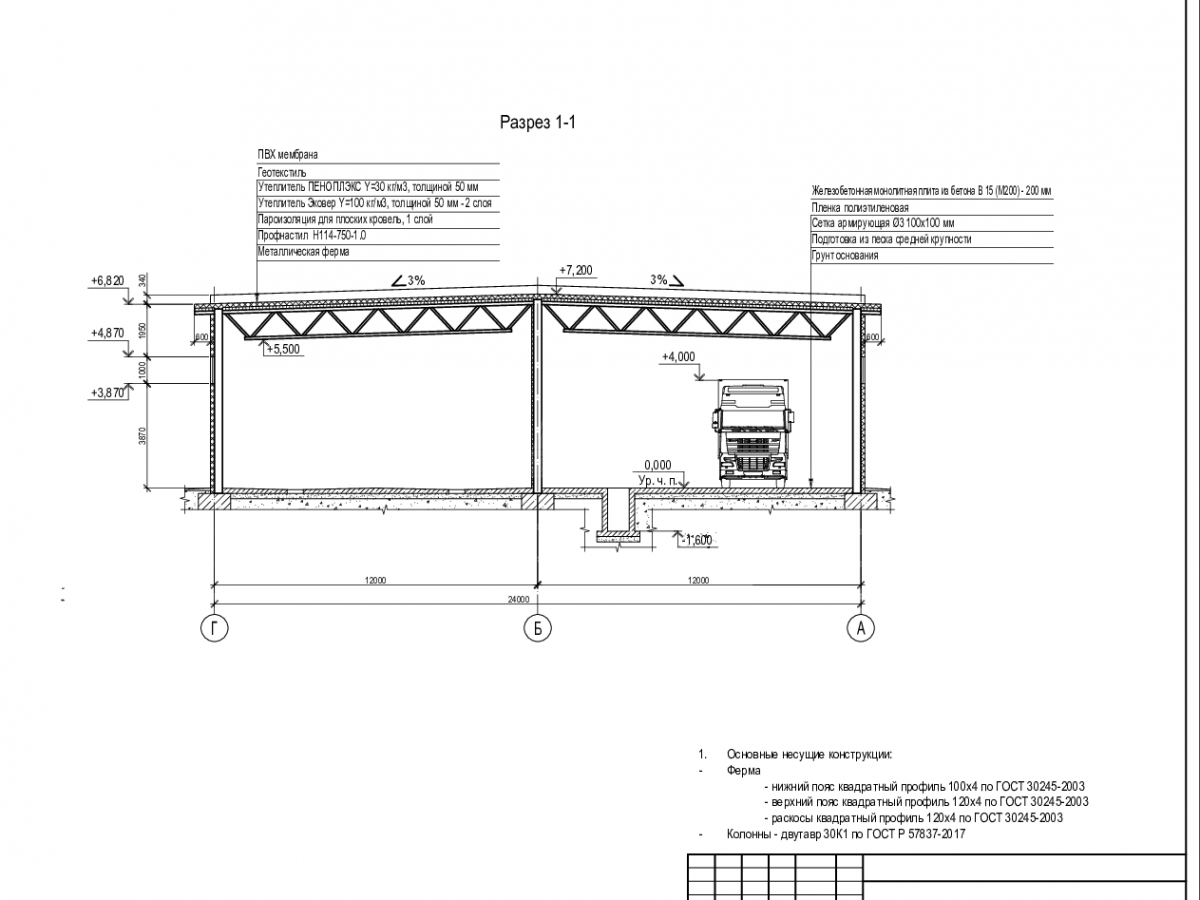 3D визуализация Проект СТО из сэндвич-панелей - фото 15